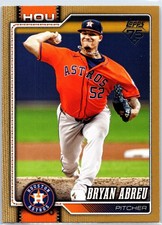 2026 Topps #231 Bryan Abreu Gold #/2026