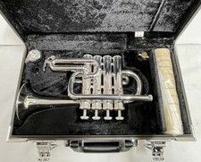 YAMAHA YTR-6810S Piccolo Trumpet Used w/ Hard Case, Leadpipe Musical intruments