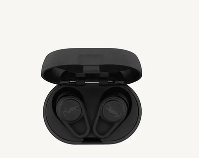 Saint Laurent Rive Droite x HEARS Wireless Earbuds Black Authentic