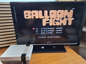 Nintendo NES Balloon Fight European Version PAL (FRG) NES-BF-FRG 1984