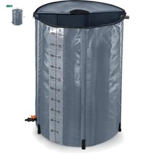 Regentonne 200L Regentank Wasserfass Regentonne Garten transparent