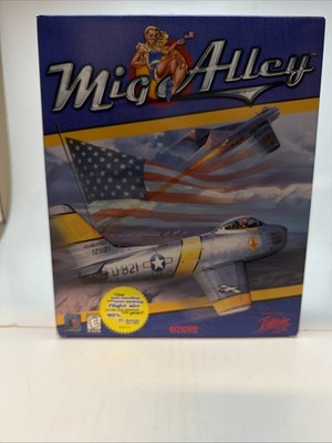 MiG Alley (PC, 1999) Complete PC Game Empire Interactive MIG Alley Fighter Pilot
