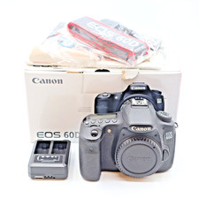Canon EOS 60D 18.0 MP Digital SLR Camera - Black Body Only - 401