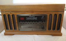 Detrola KM837 Vinyl Record Player CD Cassette Am/Fm Radio CD Doesn't Work