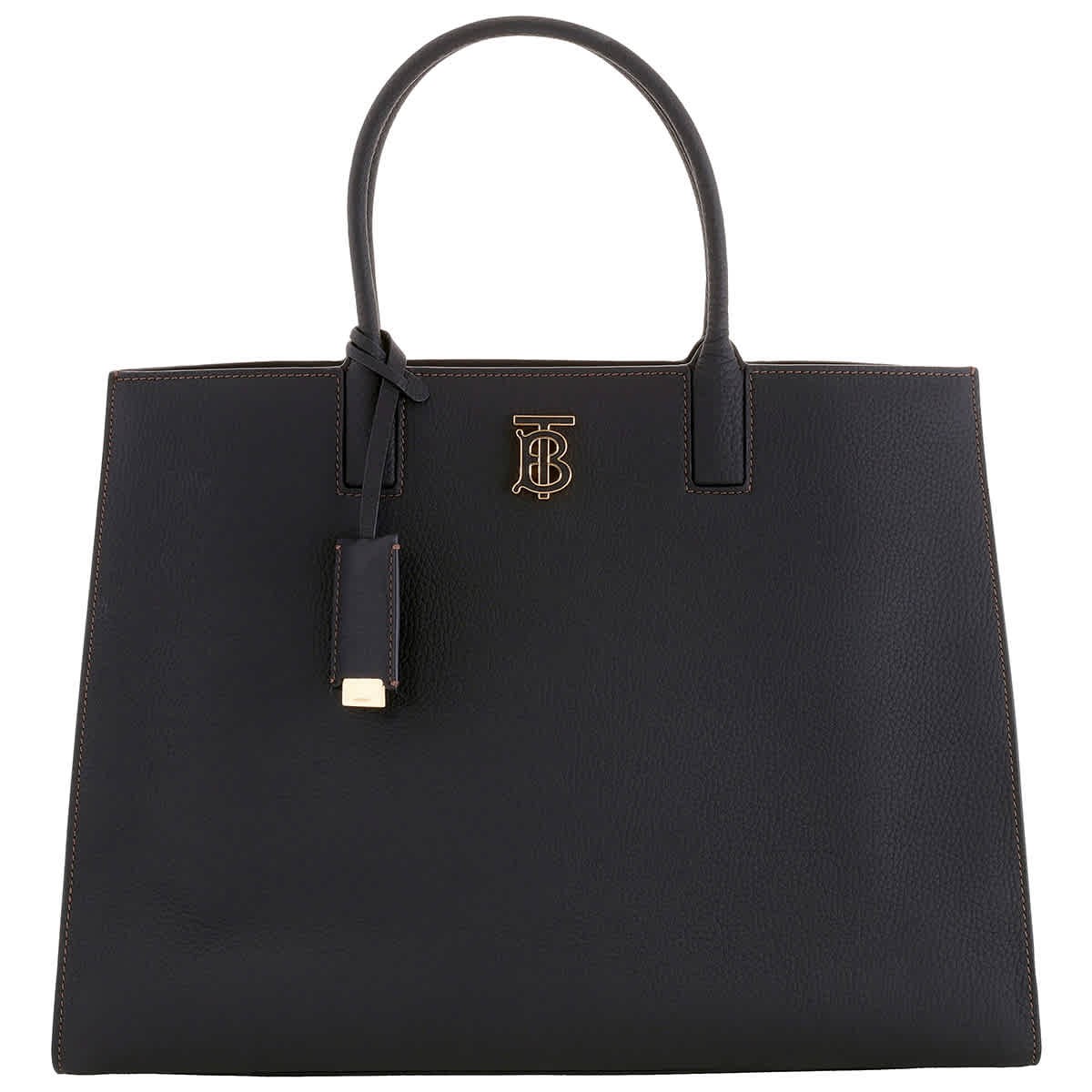Burberry Black Grainy Leather Medium Frances Bag 8049042 | eBay