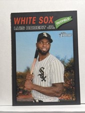 2026 Topps Heritage Luis Robert Jr #166 - Dark Gray Border Parallel - White Sox