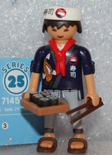 Playmobil Figures " Sushi Master Japan " Series 25 Boys