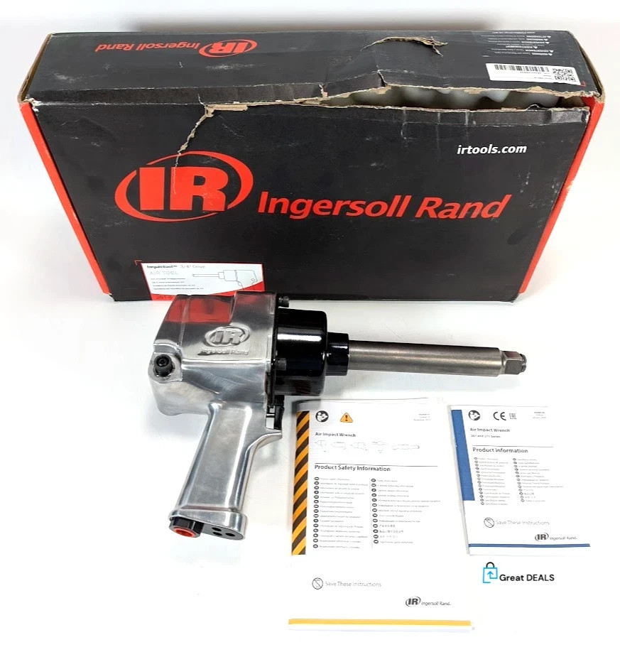 NEW Ingersoll Rand 261-6 3/4" Drive Super Duty Air Impact Wr