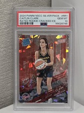 Caitlin Clark Rated Rookies Cracked Ice /25 POP 2