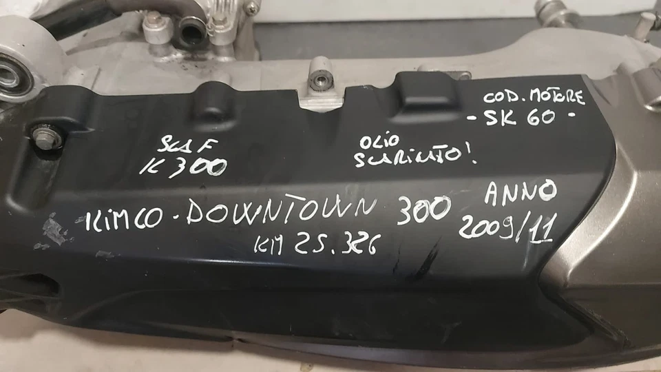 Blocco motore kymco DOWNTOWN 300 anno 2009 2011 km 25.326 - Immagine 4 di 4