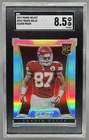 4757441 Travis Kelce 2013 Panini Select #242 Prizm Rookie RC SGC 8.5