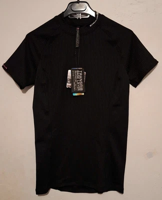 Women’s New ENDURA "Transrib" Wicking/Warming Short Sleeve Baselayer. S. Black - image 1 of 4