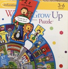 Infantino When I Grow Up Alphabet Puzzle 37 P...