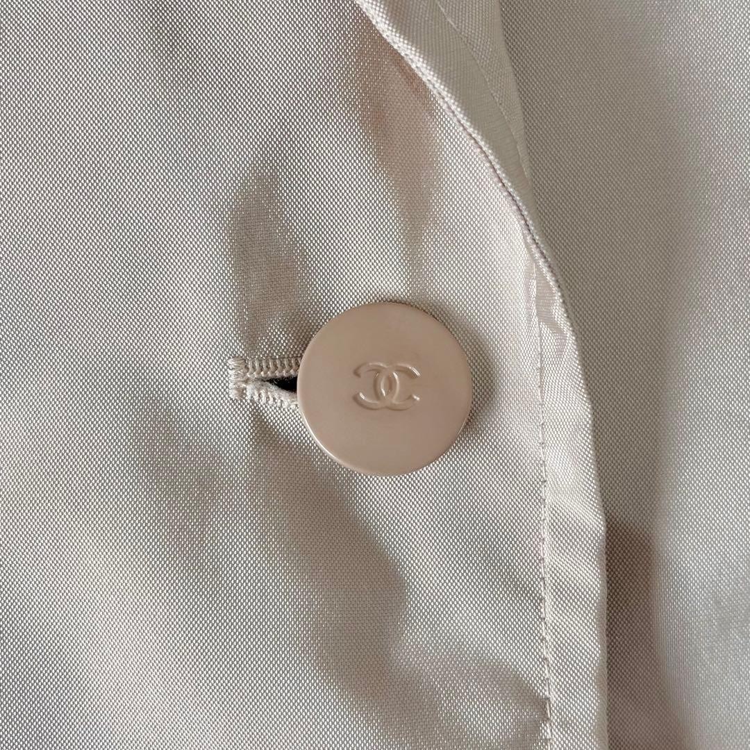 CHANEL Matelasse Coco Mark Button Jacket Quilted … - image 7