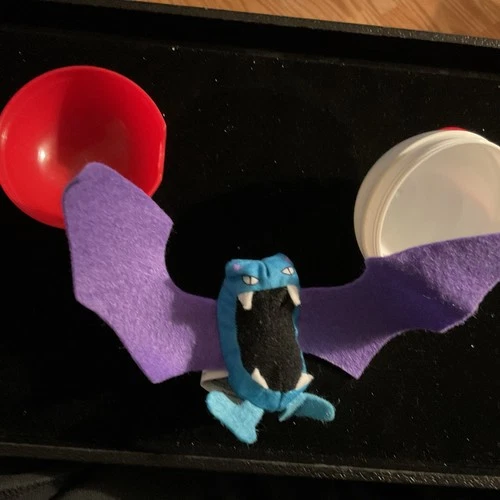 Vintage 1999 Golbat Burger King Promo 3" Mini Plush Pokemon Figure Toy Nintendo