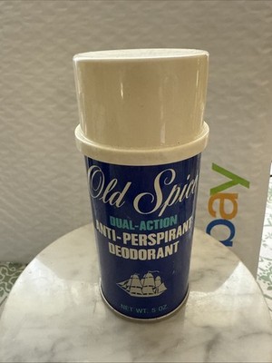 Vintage Old Spice Spray Deodorant Blue Can 5 oz Shulton RARE HTF