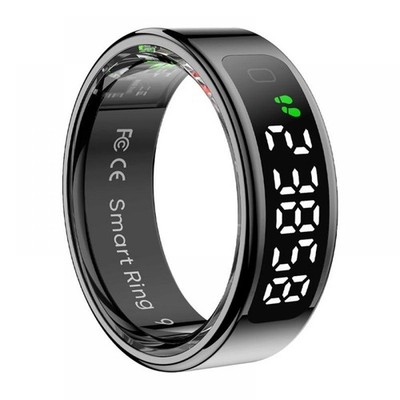 Colmi R12 Smart Ring mit Display, überwacht Herzfrequenz, Schlaf &