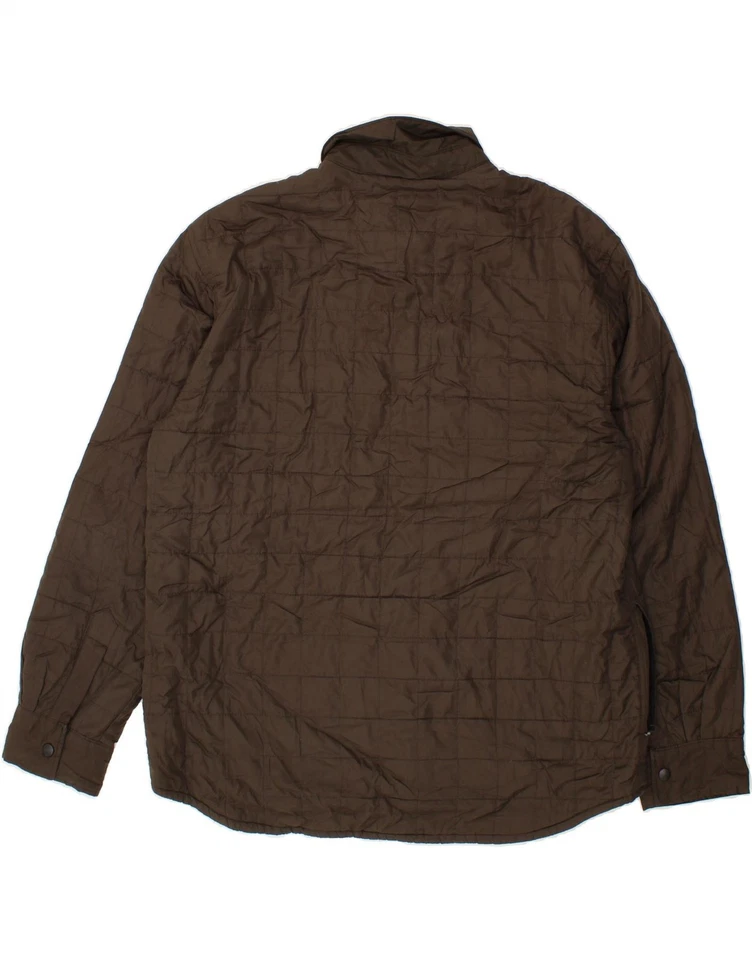 CHAPS Mens Tall Padded Jacket UK 42 XL Brown Polyester AQ01 - Image 2 of 3