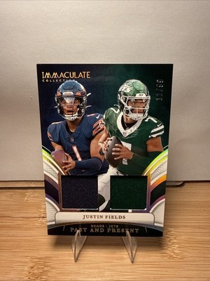 2025 Panini Immaculate Collection - Past and Present Materials Justin Fields /99
