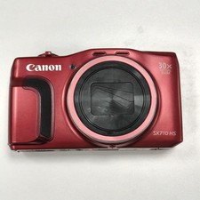Canon PowerShot SX710 HS Compact Digital Camera 20.3 MP 30x Zoom Red/Black