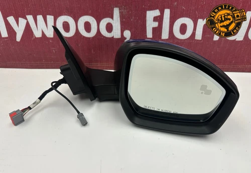 2017-2025 JAGUAR F-PACE  RIGHT SIDE DOOR REAR VIEW MIRROR W/ BLIND SPOT & CAMERA