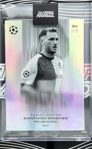 Topps Total Football 24/25 Santiago Gimenez /10 Fusion Series Feyenoord - Bild 1 von 1