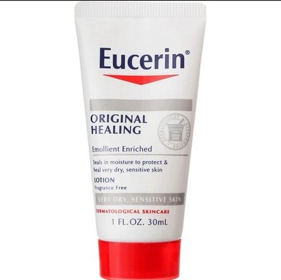 Eucerin Original Healing Emollient Enriched Lotion 1 oz. 1 Fl Oz (Pack of 5)