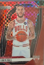 2024-25 Panini Prizm - Lonzo Ball #75 Red Power Prizm /75