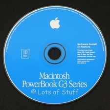 Apple Macintosh PowerBook G3 Series Install or Restore CD 1999 OS Version 8.6