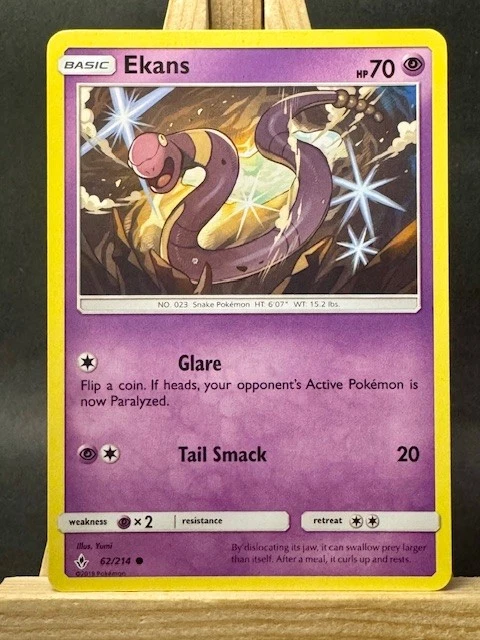 Ekans Pokemon Card for sale