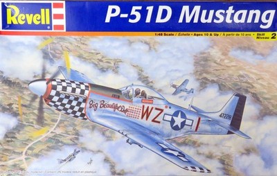 REVELL P-51D MUSTANG 1/48 85-5241 Model Airplane Kit FREE SHIP