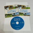 Wii Sports (Nintendo Wii, 2006) Disc Sleeve with Manual Tested Working Nice !