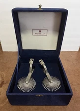 Vintage Murillo Authentic Chilean Huaso Guacho Equestrian Spurs Chile In Box