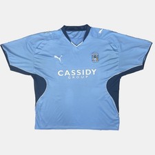 Coventry City 2009-2010 Home Football Soccer Shirt Jersey Puma Size XL