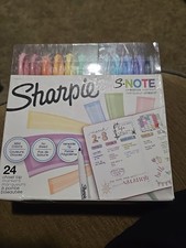 SHARPIE S-Note Creative Markers, Highlighters, 1 Count Pack of 24 , Assorted
