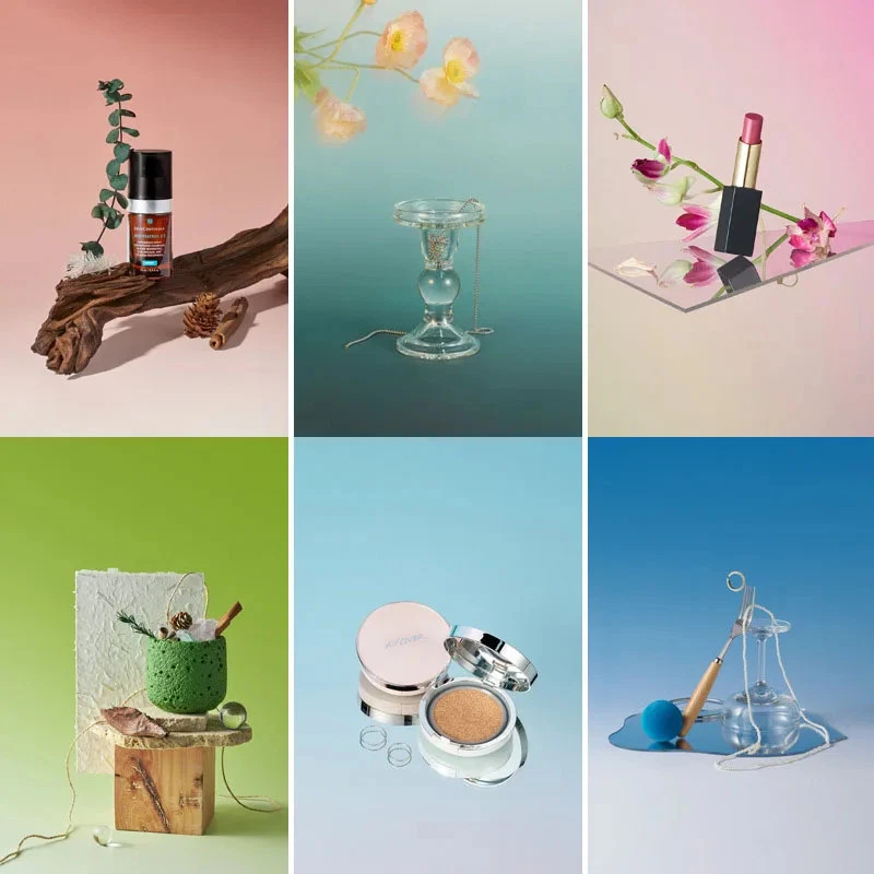 Gradient Color Photography Backdrops 57*87CM 2 Sided Photo Backgrounds Wallpaper - Image 4 of 4