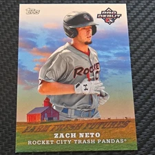 Zach Neto 2023 Topps Pro Debut Farm Fresh Futures Prospect Card #FF-15