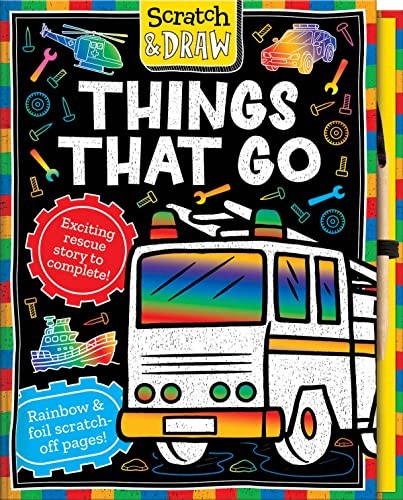 Scratch and Draw Things that Go - Regan, Lisa
