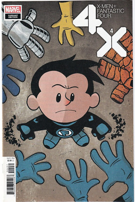 X-MEN + FANTASTIC FOUR #4 (2020) CHRIS ELIOPOULOS VARIANT COVER ~ UNREAD NM