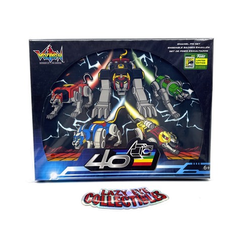 SDCC 2024 Exclusive Voltron Pin Set Loungefly LE 600 - Bild 1 von 2