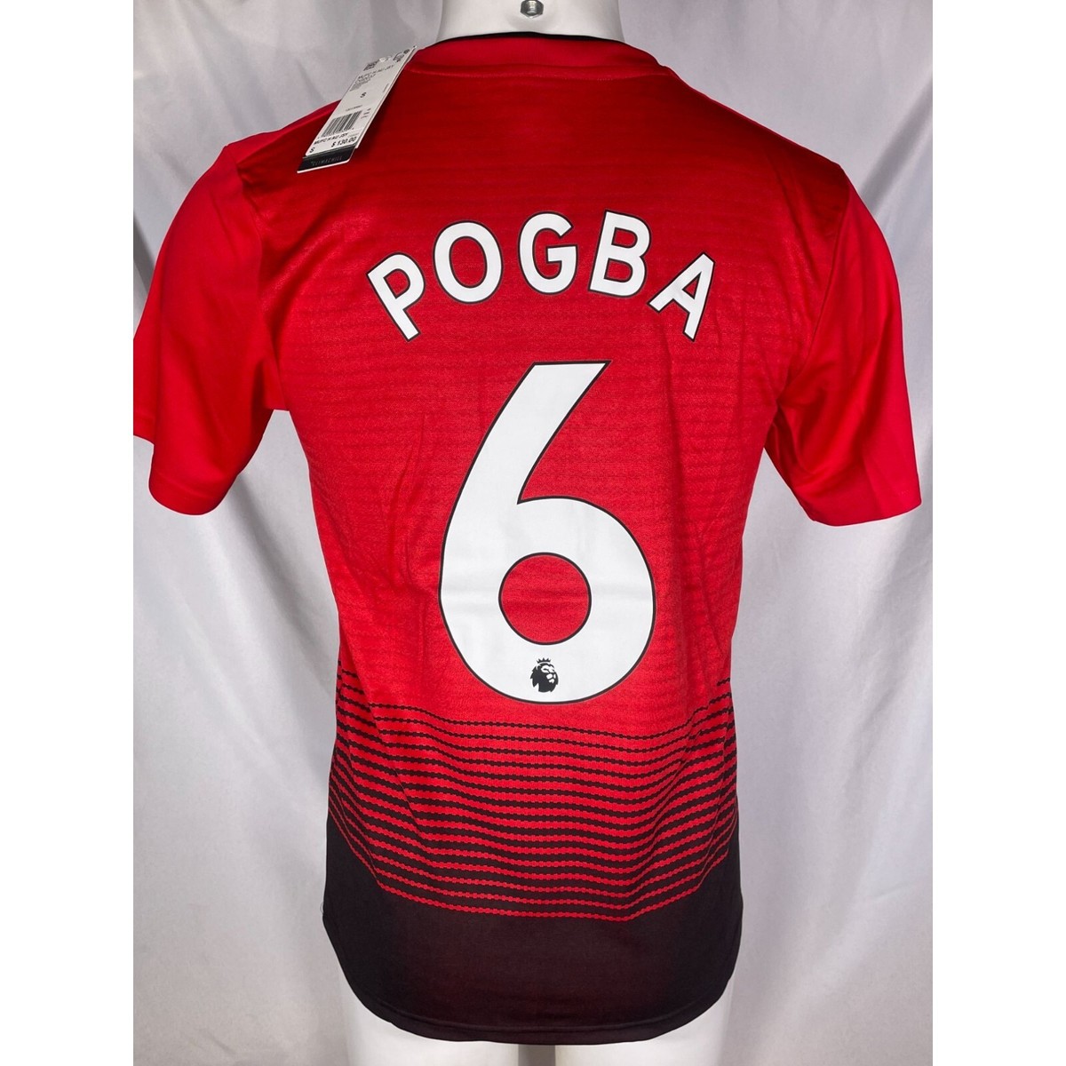 Paul Pogba #6 Manchester United 2018 adidas Red Home Jersey