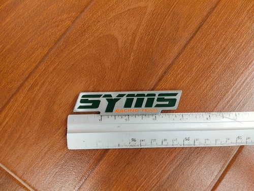 SYMS RACING TEAM Metal Emblem Badge Logo For SUBARU GC8 Sti - Picture 7 of 12