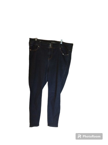 torrid jegging super soft dark wash high rise jeans womens 22R - Picture 2 of 6