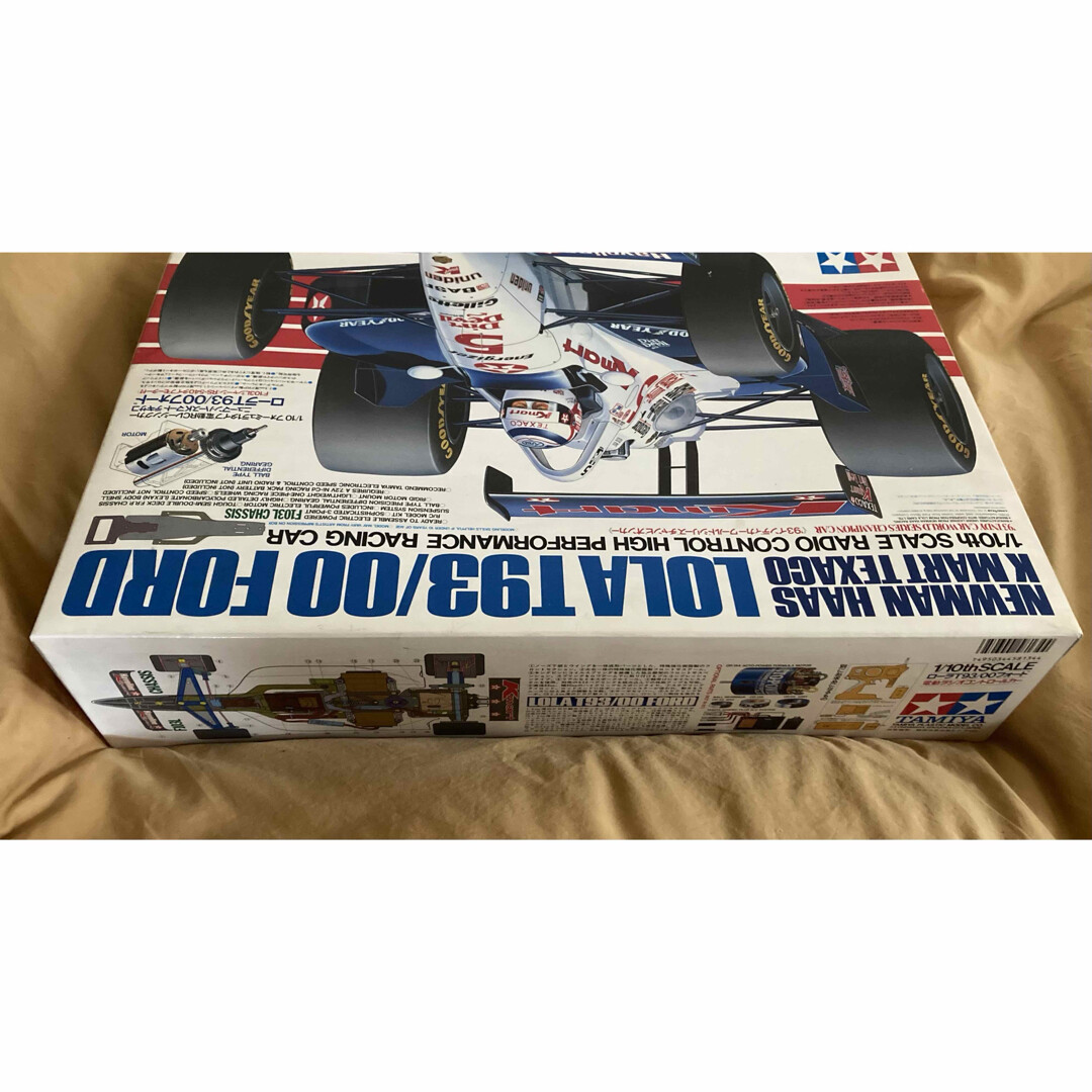 タミヤ 1/10 RC LOLA T93/00FORD  ( 新品未使用 ) Tamiya Vintage 1/10 RC Lola T93/00 Ford Newman Hass K Mart