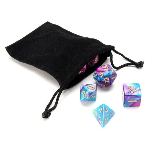 Dungeons & Dragons MTG Polyhedral Game Dice 42 PCS 6 Set RPG DND MTG D4-D20 USA - Picture 9 of 12
