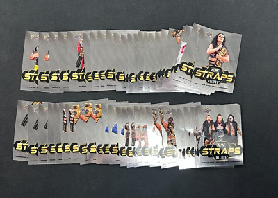 2024 Upper Deck Allure AEW All Elite Straps Insert #S1-S25 Build Pick Your Card