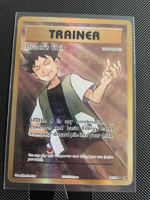Brock's Grit - 107/108 - Full Art Ultra Rare Mint, Unplay Pokemon XY