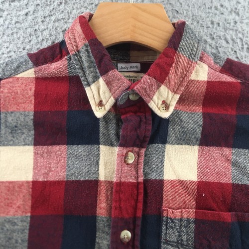 Red Head Brand Co Button Down Long Sleeve Shirt Mens Small Red Plaid Multi - Picture 3 of 16
