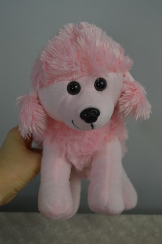 Bee Happy Kellytoy Pink Puppy Dog Plush 