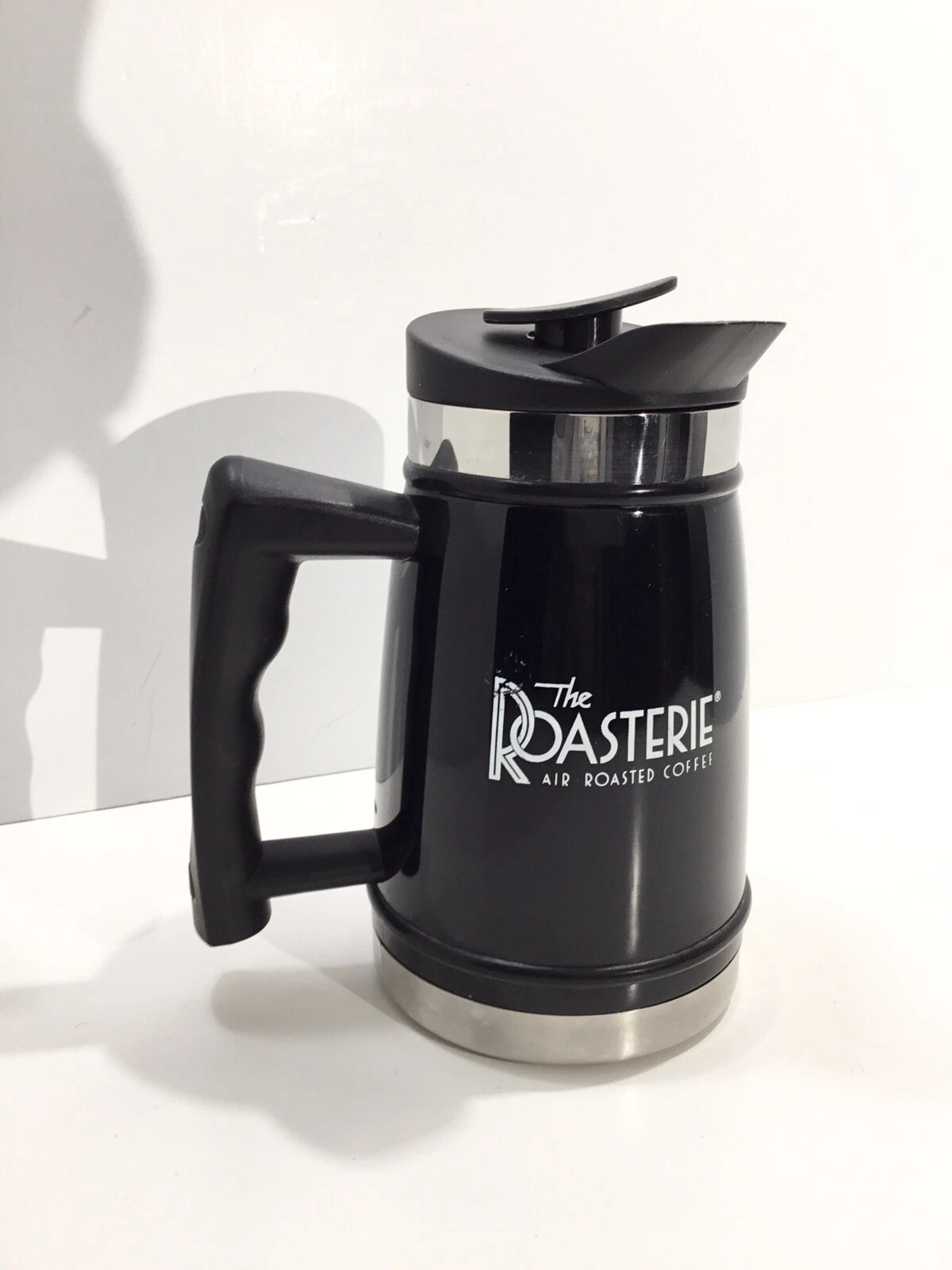 Roasterie Air Roasted Coffee French Press Insulated Pot Kansas City